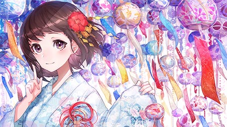 Anime Girls Desktop Theme for Windows 10 / 11