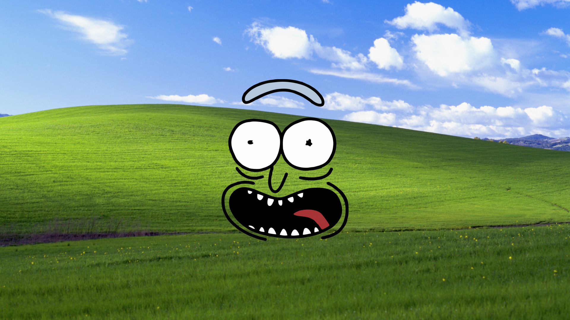 Как оформить рабочий стол windows 10 rick and morty