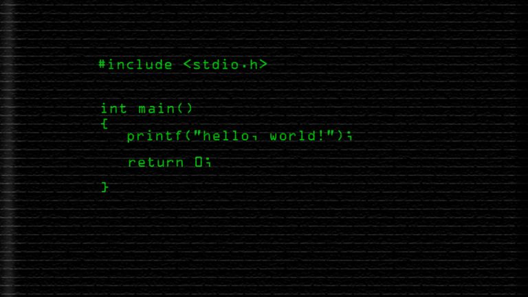 Programming code Desktop Theme for Windows 10 / 11