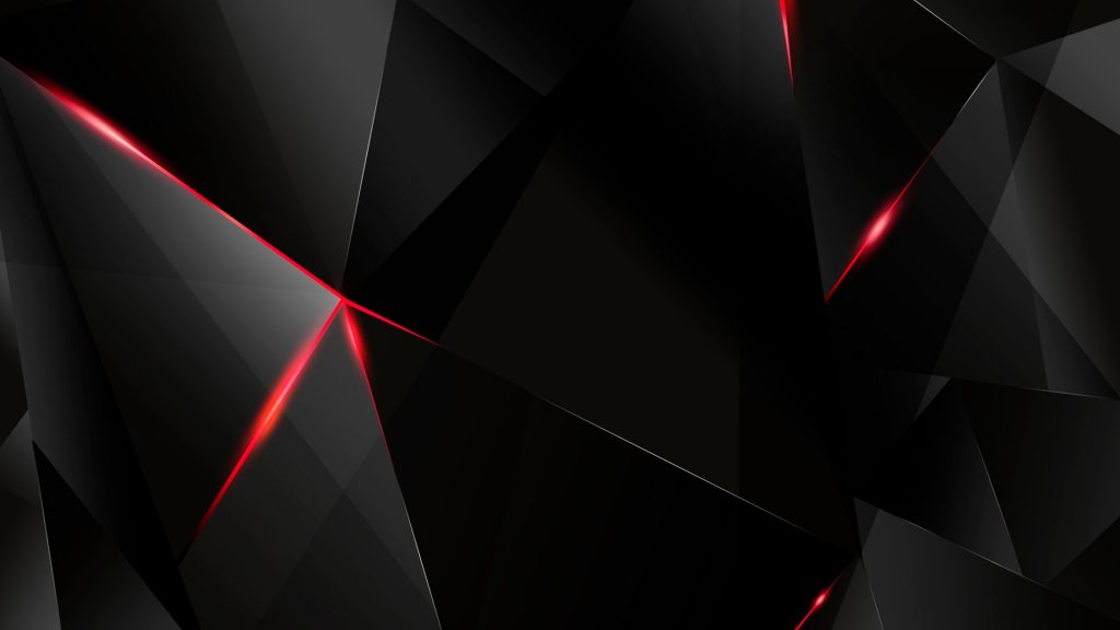 Abstract Black Desktop Theme for Windows 10