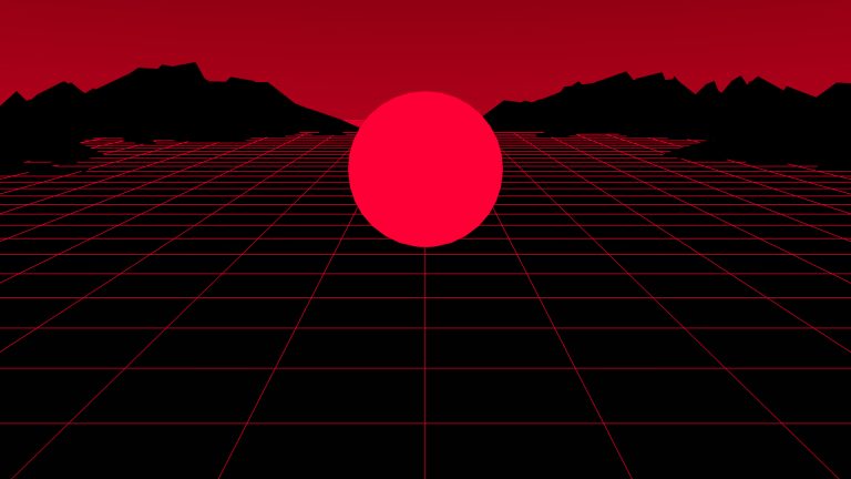 Живые обои для windows 10 retrowave