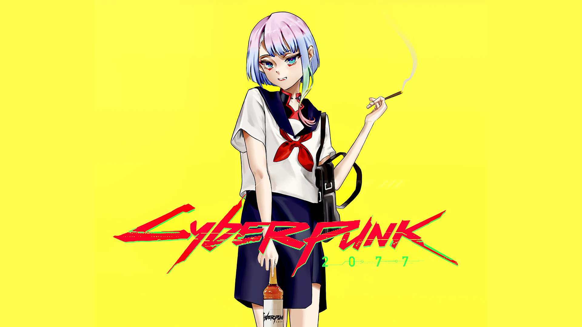 Anime Cyberpunk Edgerunners HD wallpaper  Peakpx