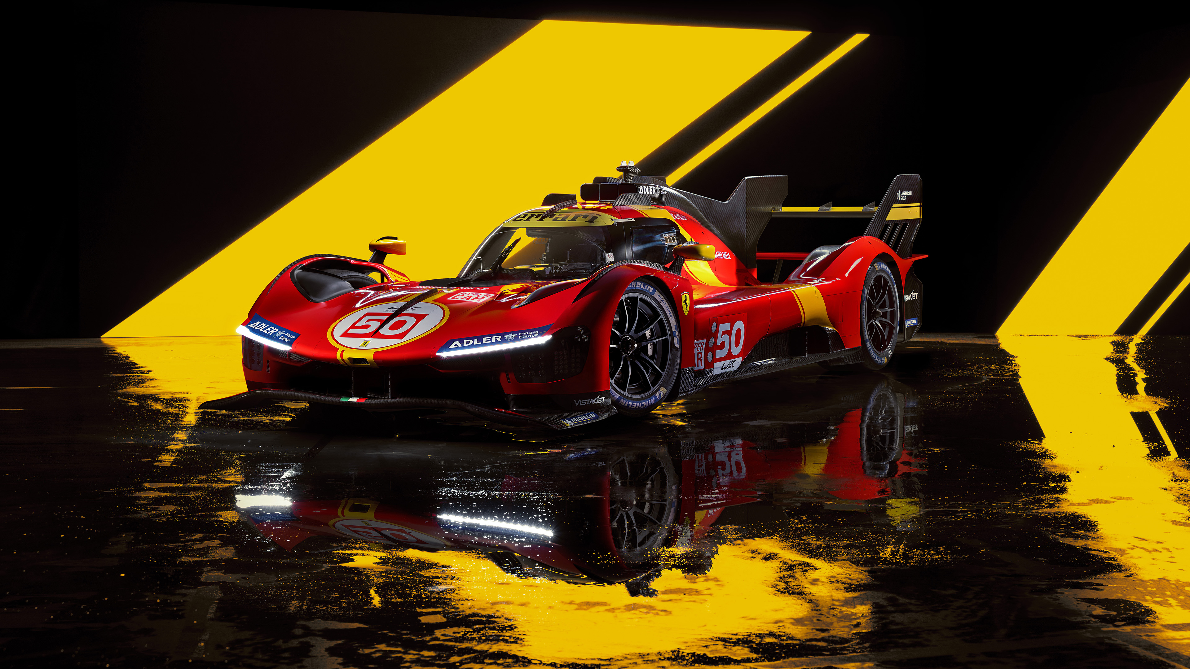 Ferrari 499P Desktop Theme For Windows 10 11