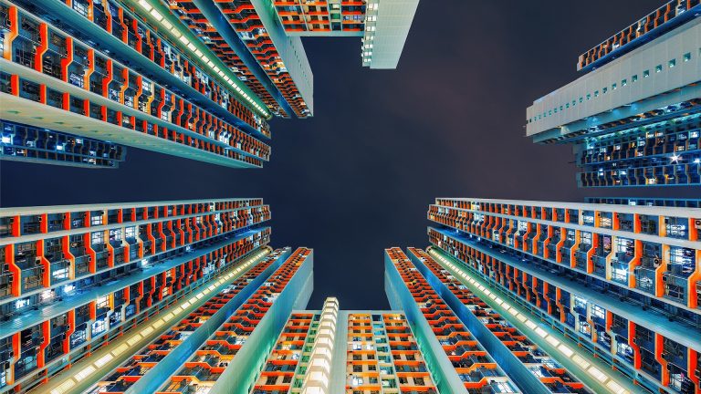 Cityscape by Chrome OS Flex Desktop Theme for Windows 10 / 11