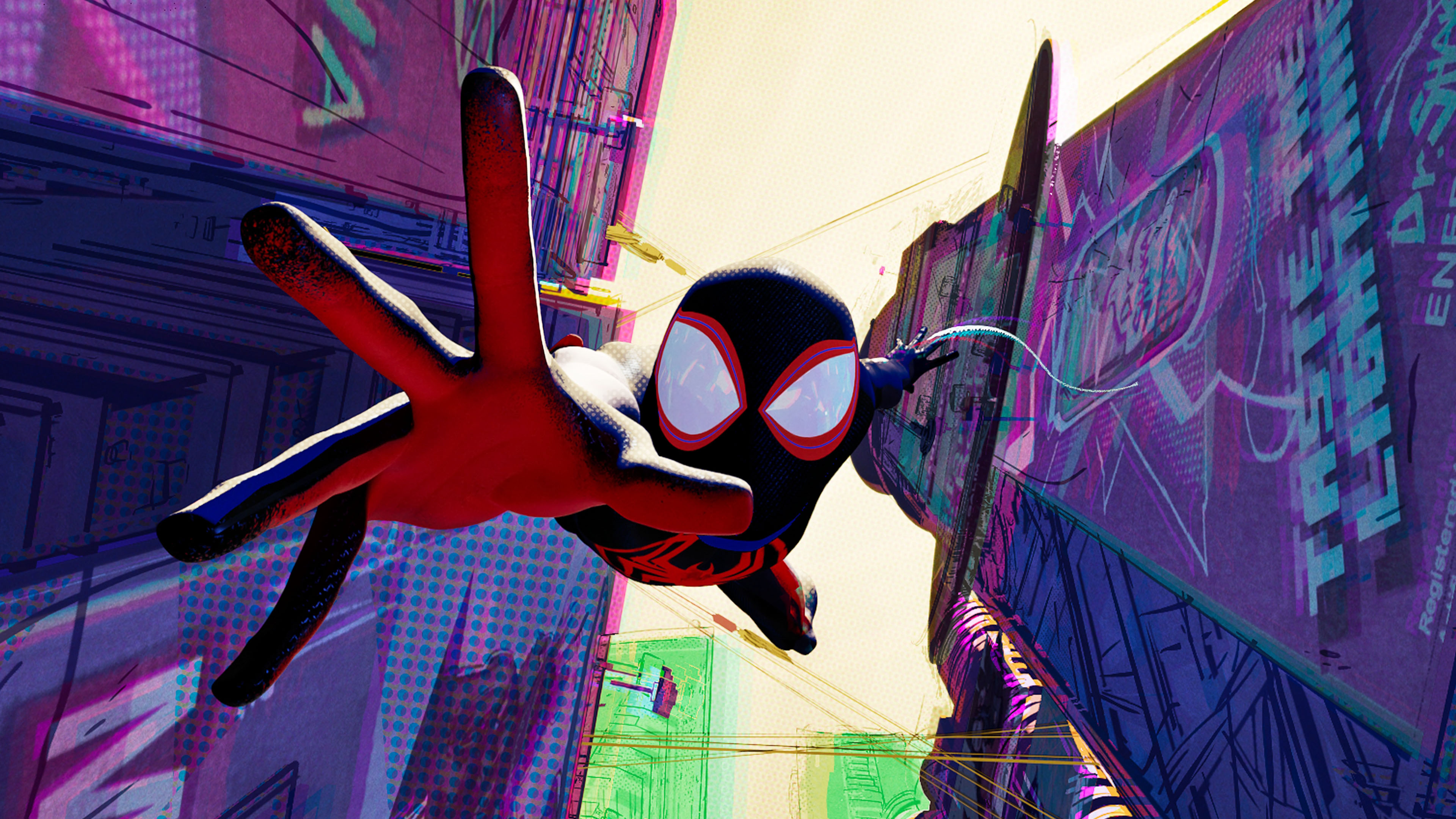 A while ago I made an Into the SpiderVerse wallpaper that people liked  thought Id do it again with the sequal thats similar in concept 4k  wallpaper  rSpiderman